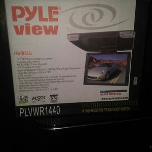 Pyle flip down car monitor